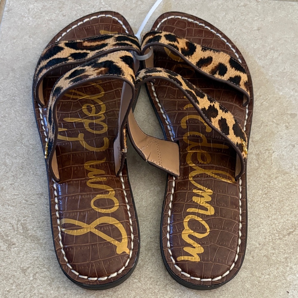 Sam Edelman Gala Double Strap Slide Sandals - Picture 2 of 4